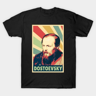 Fyodor Dostoevsky Vintage Colors T-Shirt